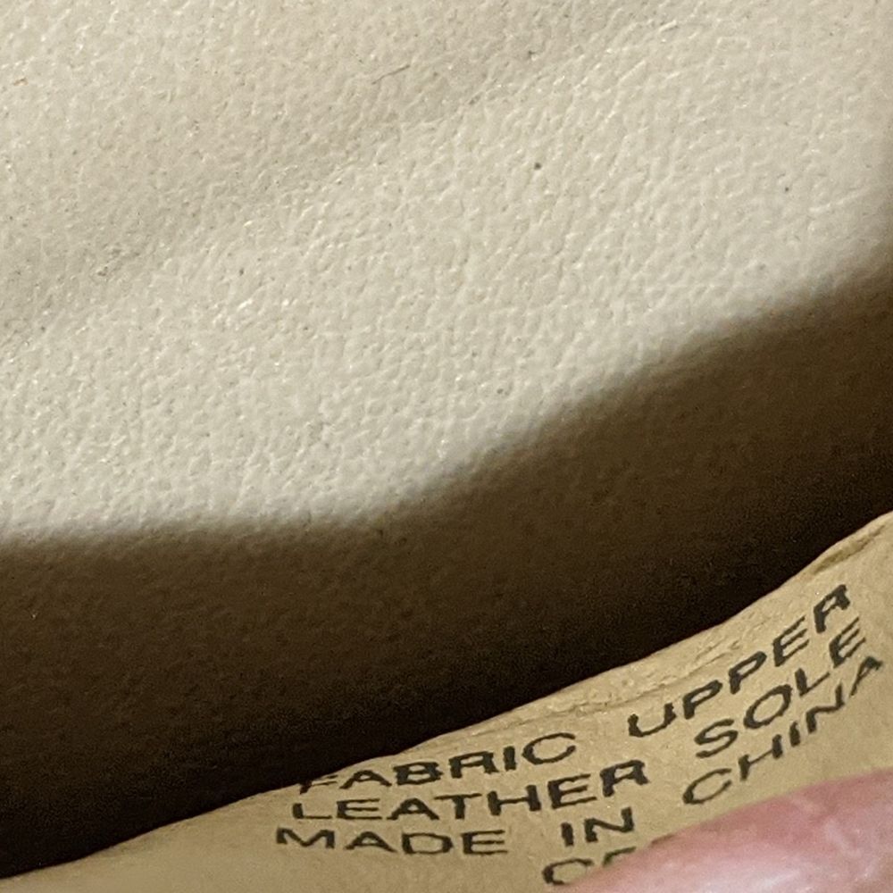 Marino Boutique square toe heel textile leather sole mule size 8.5W - Picture 7 of 12